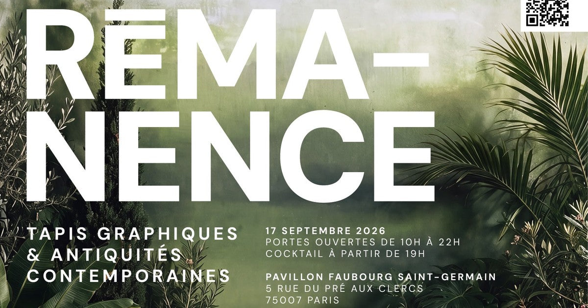 Rémanence, 17 septembre 2026, Pavillon Faubourg Saint-Germain, Paris